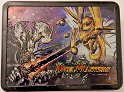Vintage Wizards of the Coast DuelMasters Collectors Set Tin With 100+ Cards 2004 - Image 2