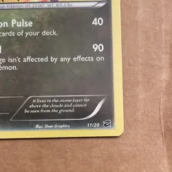 Pokemon Rayquaza 11/20 Dragon Vault Holo Rare Basic Card English 2012 - Image 4