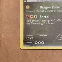 Pokemon Rayquaza 11/20 Dragon Vault Holo Rare Basic Card English 2012 - Image 5