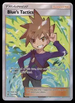 Pokemon Cards Blue's Tactics 231/236 Unified Minds Rare Ultra NM - Image 1