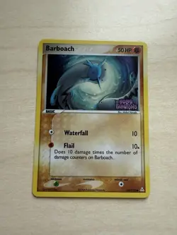 Pokemon TCG Barboach 60/110 Holon Phantoms Reverse Holo Card Stamped LP - Image 1