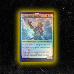 FOIL - Tidus, Yuna's Guardian - Custom Magic: The Gathering Card - High-Quality - Image 1