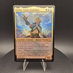 FOIL - Tidus, Yuna's Guardian - Custom Magic: The Gathering Card - High-Quality - Image 2