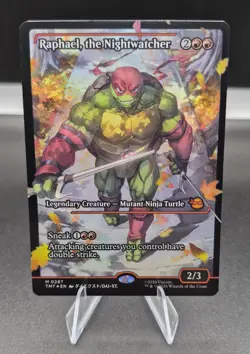 Magic The Gathering TMNT Casey Jones, Leonardo, Raphael Showcase - Image 5