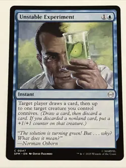 MTG Universes Beyond: Spider-man Unstable Experiment 0047 NM - Image 1