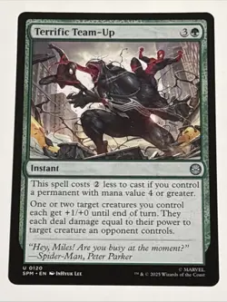 MTG Universes Beyond: Spider-man Terrific Team-Up 0120 NM - Image 1