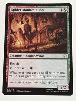 MTG Universes Beyond: Spider-man Spider Manifestation 0148 NM - Image 1
