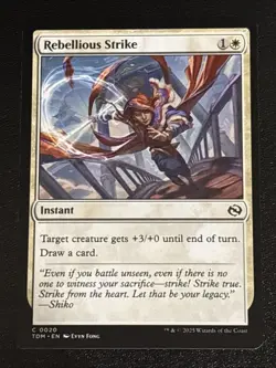 MTG Tarkir: Dragonstorm Rebellious Strike 0020 NM - Image 1