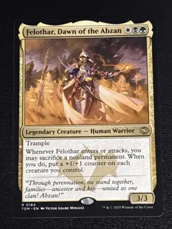 MTG Tarkir: Dragonstorm Felothar, Dawn of the Abzan 0184 NM Rare - Image 1