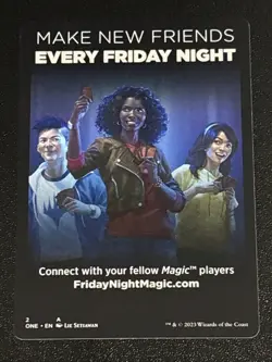 MTG Phyrexia: All Will Be One Poison Counter Token 014 NM - Image 2