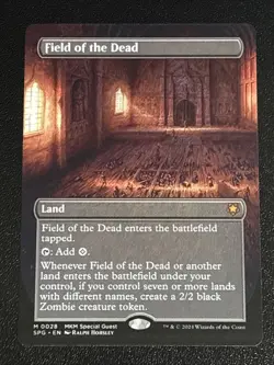 MTG Murders at Karlov Manor Special Guests Field of the Dead Borderless 0028 NM - Image 1