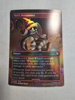 Vivi's Persistence (Borderless) Commander: Final Fantasy Foil - Image 1