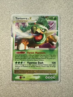 Pokemon Torterra LV.X DP09 Diamond & Pearl Level Up Holo Promo 2007 - Image 1