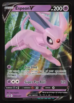 Espeon V - SWSH201 - Ultra Rare - SWSH Black Star Promo - Pokemon Card - Image 1