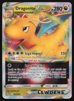 Dragonite Vstar - 050/078 - Ultra Rare - Pokemon Go - Pokemon TCG Card - Image 1