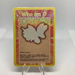 Pokemon Funskool India 2004 - Seaking Who am IU NM Pack Fresh - Image 1