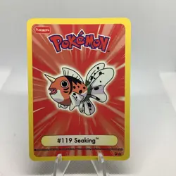Pokemon Funskool India 2004 - Seaking Who am IU NM Pack Fresh - Image 2