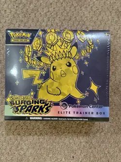 Surging Sparks PC ETB Pokemon Center Elite Trainer Box Sealed Read* - Image 1