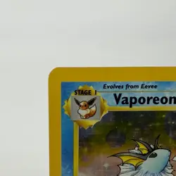 Pokemon Vaporeon Jungle Holo Rare 12/64 1999 Fast Free Shipping - Image 3