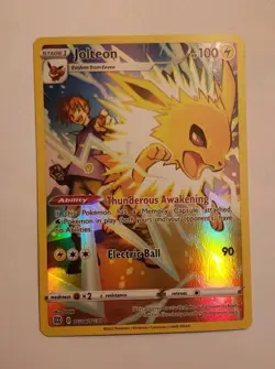Jolteon TG04/TG30 Trainer Gallery Brilliant Stars Pokemon TCG NM 💎 - Image 2