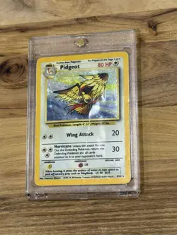 1999 Vintage Pokemon Pidgeot Jungle Set 8/64 in One Touch case - Image 1
