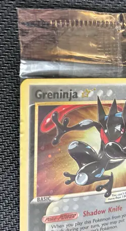 Pokemon DMG Greninja Gold ⭐ SWSH144 Celebrations Black Star Promo Sealed/DMG - Image 2