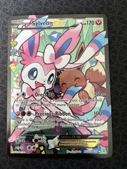 Sylveon EX (Full Art) RC32/RC32 Generations: Radiant Collection Pokemon NM - Image 1
