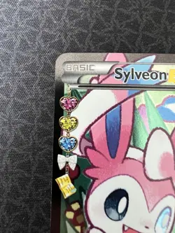 Sylveon EX (Full Art) RC32/RC32 Generations: Radiant Collection Pokemon NM - Image 2