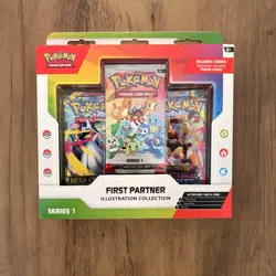 Pokemon First Partner Illustration Collection: Series 1 New & Sealed In-hand - Image 1