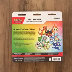 Pokemon First Partner Illustration Collection: Series 1 New & Sealed In-hand - Image 2