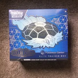 Pokemon TCG Stellar Crown Pokemon Center ETB Factory-Sealed - Image 1