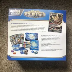 Pokemon TCG Stellar Crown Pokemon Center ETB Factory-Sealed - Image 2
