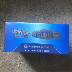 Pokemon TCG Stellar Crown Pokemon Center ETB Factory-Sealed - Image 4