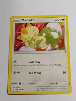 Meowth 147/214 Common Unbroken Bonds Pokemon TCG - Image 1