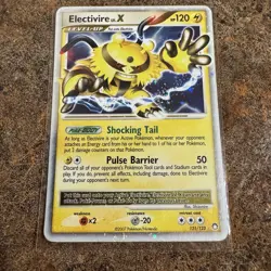 (B) Electivire LV.X - 121/123 - Mysterious Treasures - Holo. 2007 LP/MP Pokemon - Image 1