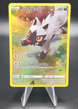 Pokemon Poochyena GG33 Sword & Shield Crown Zenith Galarian Gallery Ultra Rare - Image 1