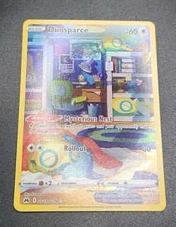 Pokemon Sword & Shield Dunsparce GG23 Crown Zenith Galarian Gallery Full Art A - Image 3