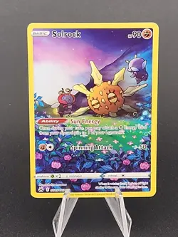 Solrock GG15/GG70 Pokemon Sword & Shield Crown Zenith Galarian Gallery B - Image 1