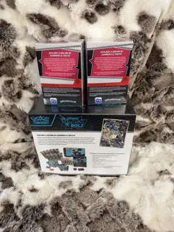 Pokemon TCG Black Bolt ETB And 2 White Flare Booster Bundles New Sealed - Image 2
