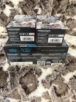 Pokemon TCG Black Bolt ETB And 2 White Flare Booster Bundles New Sealed - Image 5