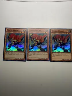 Yugioh 3X Zubaba Knight 1st Edition Super Rare NUMH-EN016 HP - Image 1