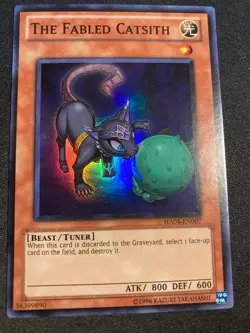 The Fabled Catsith - HA04-EN007 - Super Rare - Unlimited - NM - Image 1