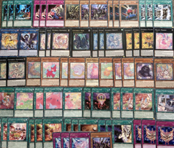 YuGiOh 70 Card Purrely & Melffy Deck w/ 30 Card XYZ Extra & Side Deck - Image 1