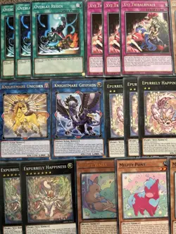 YuGiOh 70 Card Purrely & Melffy Deck w/ 30 Card XYZ Extra & Side Deck - Image 2