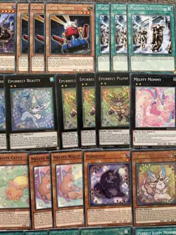 YuGiOh 70 Card Purrely & Melffy Deck w/ 30 Card XYZ Extra & Side Deck - Image 4