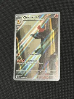 Pokemon TCG Charmeleon Scarlet Violet-151 Illustration Rare Card 169/165 NM - Image 1