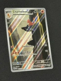Pokemon TCG Charmeleon Scarlet Violet-151 Illustration Rare Card 169/165 NM - Image 2