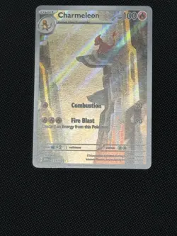 Pokemon TCG Charmeleon Scarlet Violet-151 Illustration Rare Card 169/165 NM - Image 3