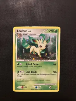 Pokemon TCG: Diamond And Pearl/ Platinum Leafeon 2 Card Lot - Image 2