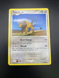 Pokemon Card Tauros 74/146 Legends Awakened Non Holo - Image 1